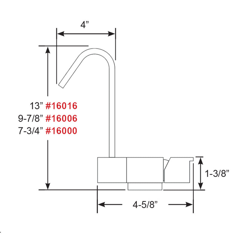 Load image into Gallery viewer, Scandvik Geometric Style Fold Down Mixer - 7.75&quot; Height [16000]
