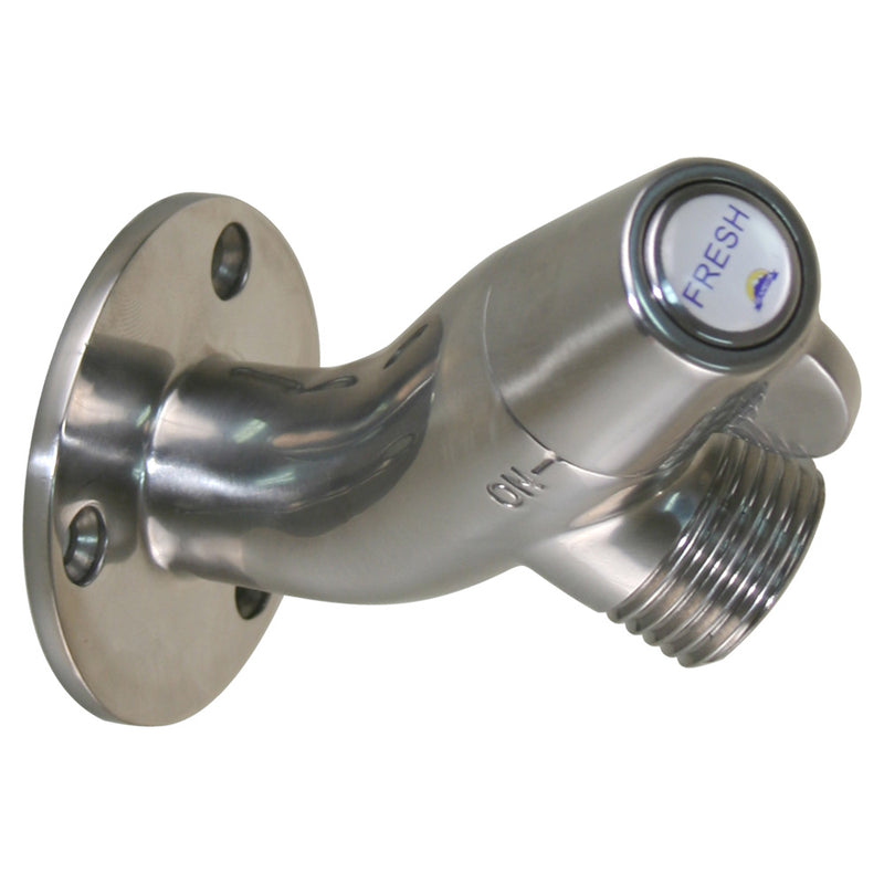 Load image into Gallery viewer, Scandvik Ceramic Angled Washdown Valve - SS Spigot [10175P]
