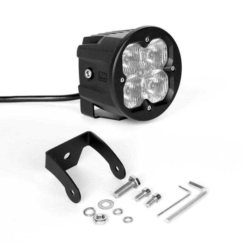 Load image into Gallery viewer, 20W ROUND RGB POD LIGHTS FOG BEAM XK065003-FO image 1
