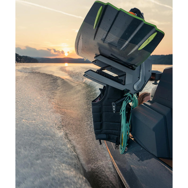 Load image into Gallery viewer, PTM Watersports ClampForce 3.0 Clamping Wake Board Rack - Pair - Grey [P13491-9010TEBGR]
