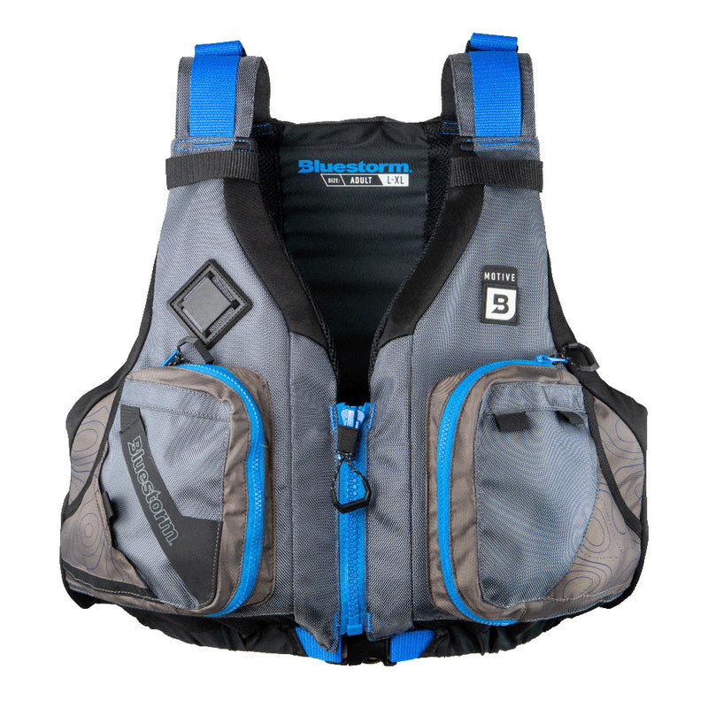 Load image into Gallery viewer, Bluestorm Motive Kayak Fishing Vest - Deep Blue - L/XL [BS-248-TPE-L/XL]
