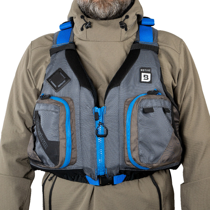 Load image into Gallery viewer, Bluestorm Motive Kayak Fishing Vest - Deep Blue - L/XL [BS-248-TPE-L/XL]
