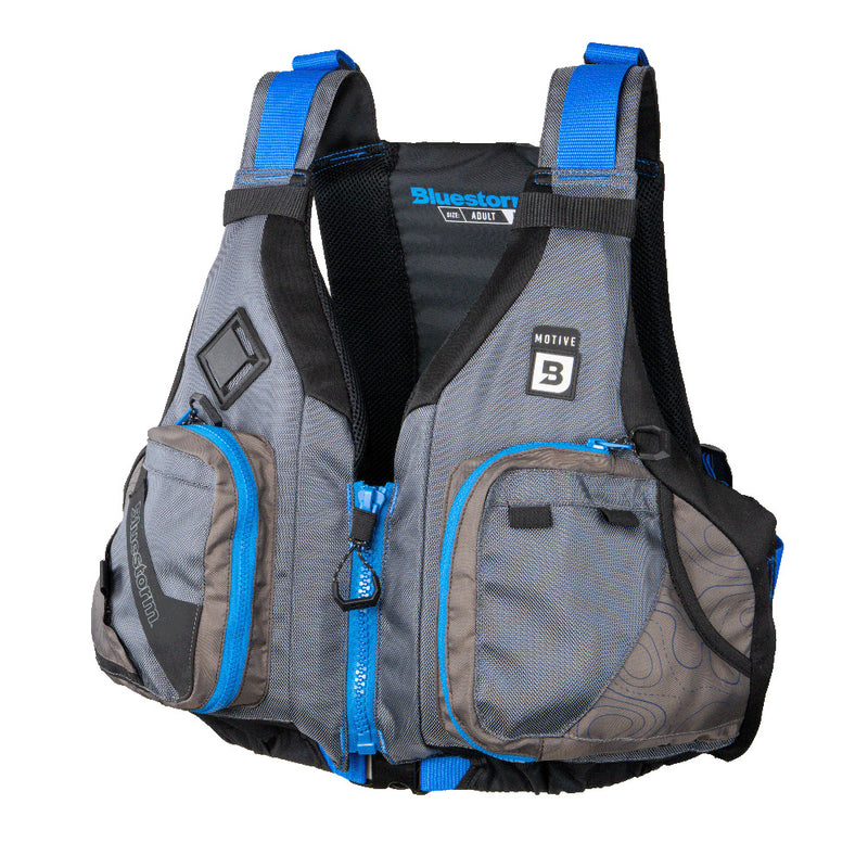 Load image into Gallery viewer, Bluestorm Motive Kayak Fishing Vest - Deep Blue - 2XL/3XL [BS-248-TPE-2/3XL]
