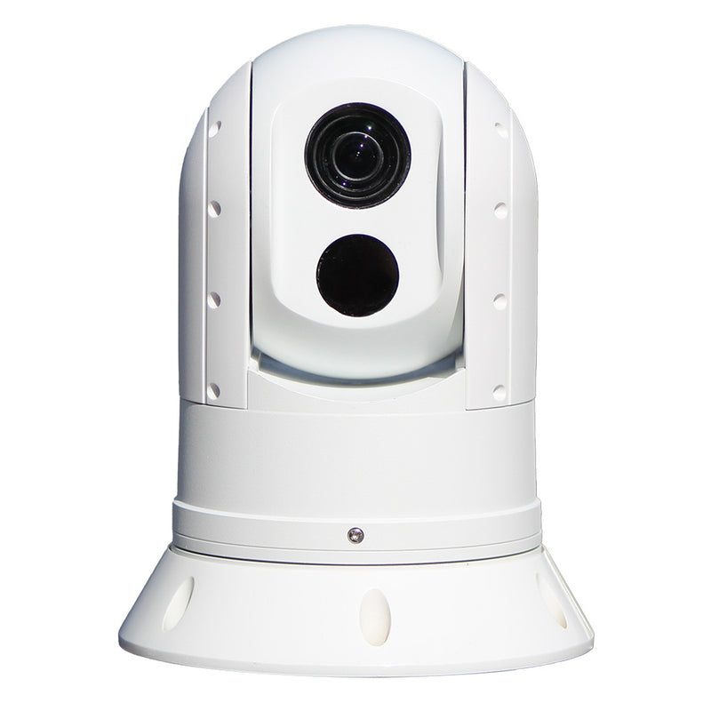 Load image into Gallery viewer, Iris A295 Dual Payload 384x288 Thermal + 1080P (10x Zoom) Visible Spectrum IP PTZ Camera [IRIS-A295]

