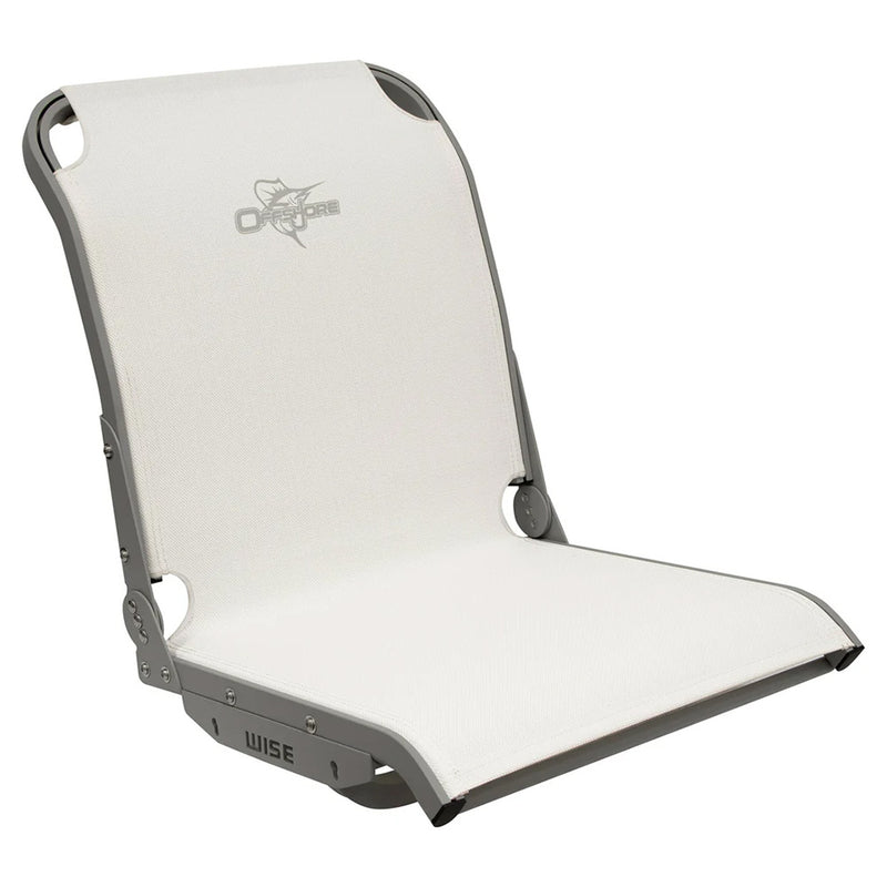 Load image into Gallery viewer, Wise 3374 Aero X Cool-Ride Mesh Mid-Back Boat Seat - White [3374-784]
