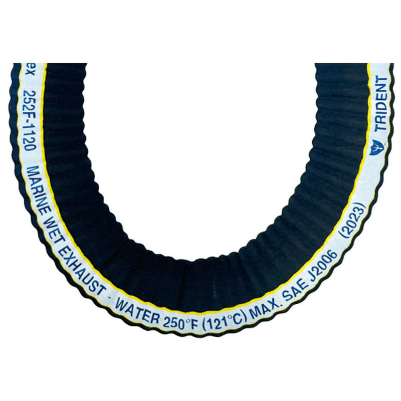 Load image into Gallery viewer, Trident Marine 2-1/2&quot; Extra-Flex Corrugated Marine Wet Exhaust Hose - Sold by the Foot [252F-2126-FT]
