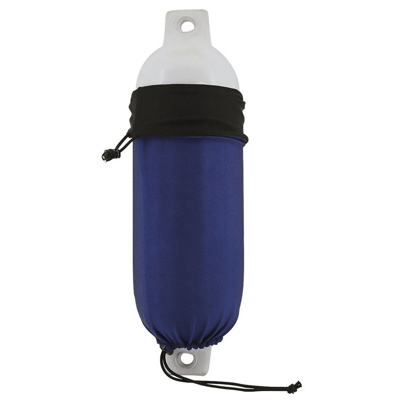 Load image into Gallery viewer, Dock Edge Reversible Fender Cover - Black/Blue - Small [DE965669F]
