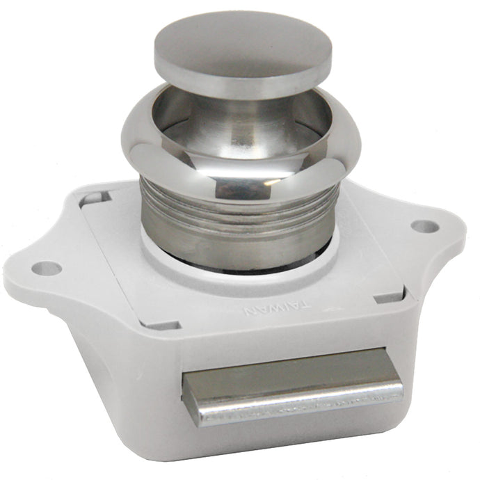 Sea-Dog Push Button Rim Latch - Stainless Steel/Plastic Housing [225300-1]