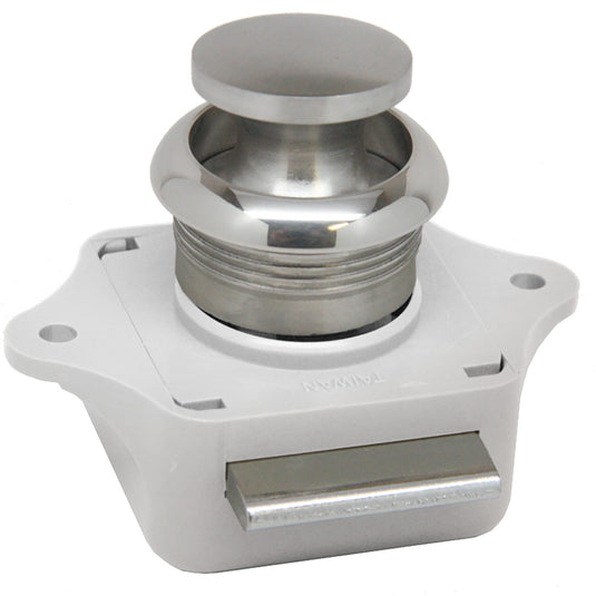 Sea-Dog Push Button Rim Latch - Stainless Steel/Plastic Housing [225300-1]