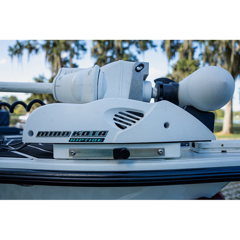 Load image into Gallery viewer, Secure Outdoors Elite Lock - Single - Minn Kota QRB - Black [SO-EL-S-MK-BK]
