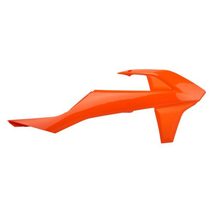 POLISPORT RADIATOR SCOOPS KTM ORANGE KTM16/ORANGE KTM16