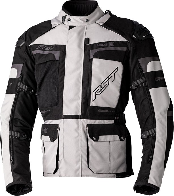 PRO SERIES ADVENTURE-X CE JACKET SILVER/BLACK TXTL 5XL 102409SIL-54 image 1