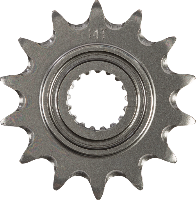 FRONT CS SPROCKET STEEL 14T-520 HON MX-56714-4 image 1