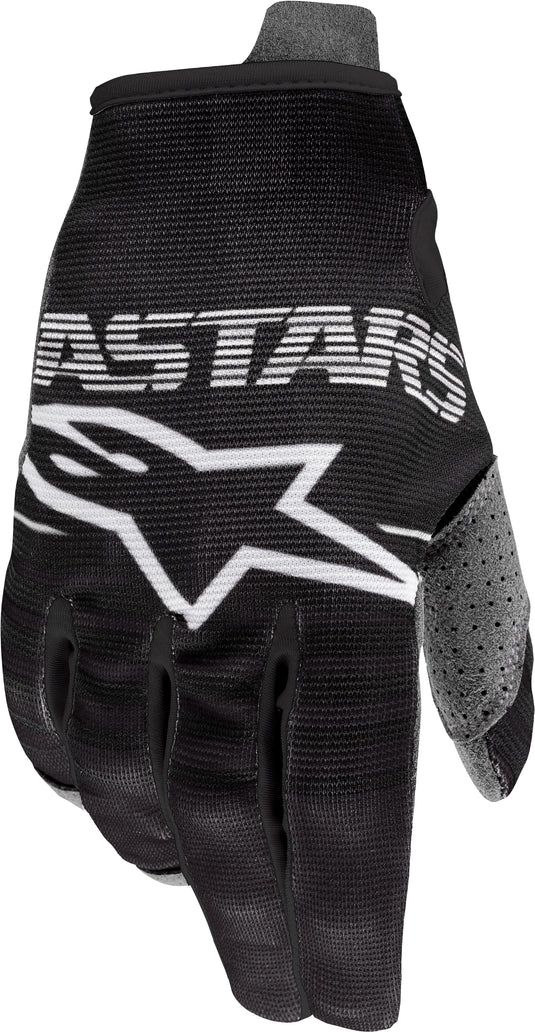 YOUTH RADAR GLOVES BLACK/WHITE XS 3541820-12-XS image 1