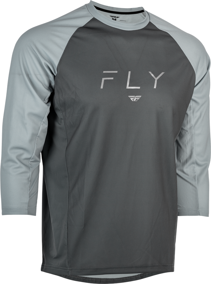 Load image into Gallery viewer, RIPA 3/4 SLEEVE JERSEY GREY/LIGHT GREY LG 352-8133L image 1
