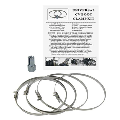CV BOOT CLAMP KIT W/TOOL