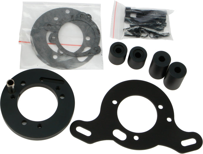 BLACK AIRCLEANER ADAPTER S&S TO CV 120286 image 1