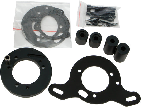 BLACK AIRCLEANER ADAPTER S&S TO CV 120286 image 1