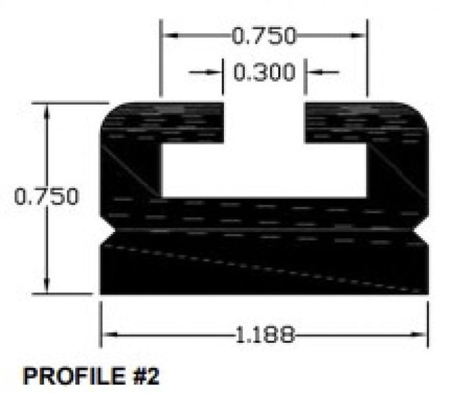 SPI SLIDE PROFILE 2 BLACK 56