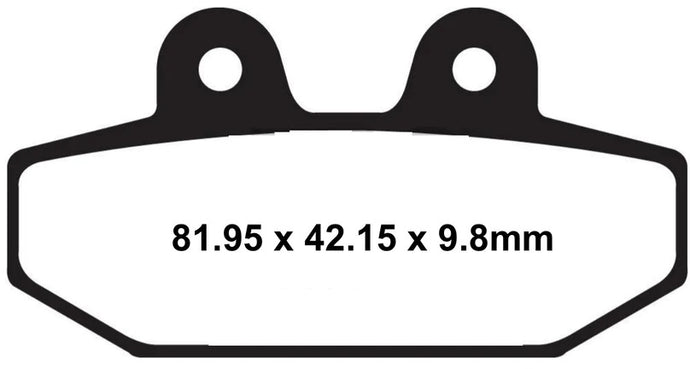 BRAKE PAD X REAR `18-UP SOTFAIL 7283-X image 1