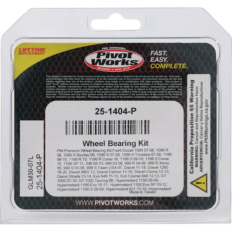 Load image into Gallery viewer, WHEEL BEARING KIT PREMIUM 25-1404-P image 4
