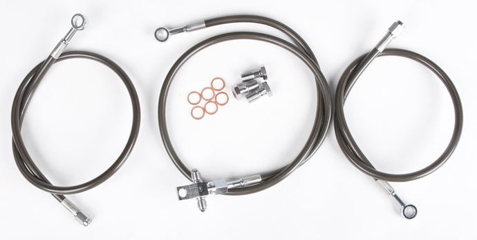 BRAKELINE FRT 2-LINE HON SMK+2 TRX250R-2F-2SMOKE image 1