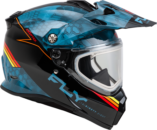 TREKKER CW CONCEAL HELMET ELEC SHLD SLATE/BLACK/RED SM 73-31362S image 4