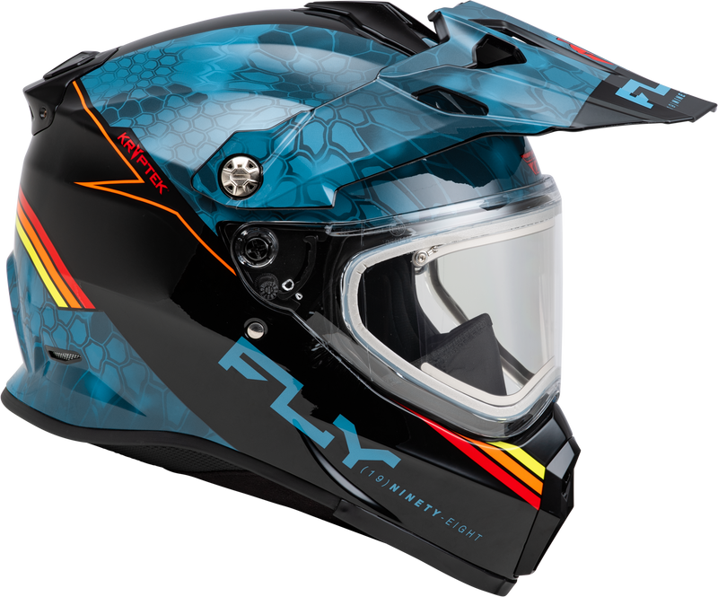Load image into Gallery viewer, TREKKER CW CONCEAL HELMET ELEC SHLD SLATE/BLACK/RED MD 73-31362M image 4
