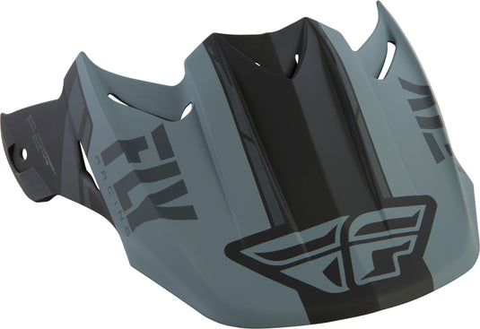 F2 FORGE VISOR MATTE GREY/BLACK 73-46230 image 1