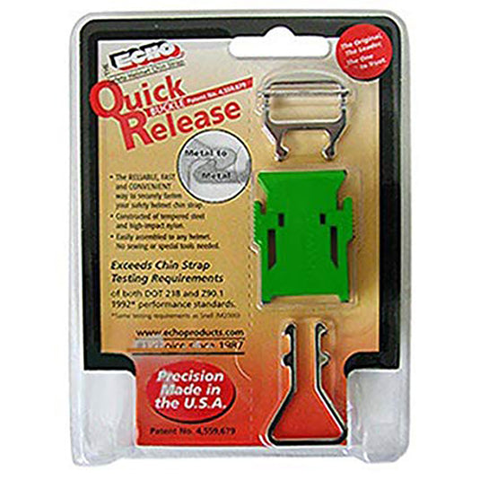 HELMET QUICK RELEASE - GREEN