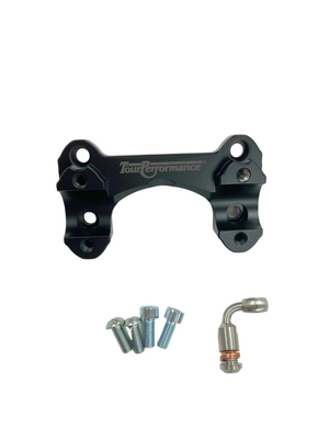Load image into Gallery viewer, HANDLEBAR RISERS BLACK YAM HR09175 image 5
