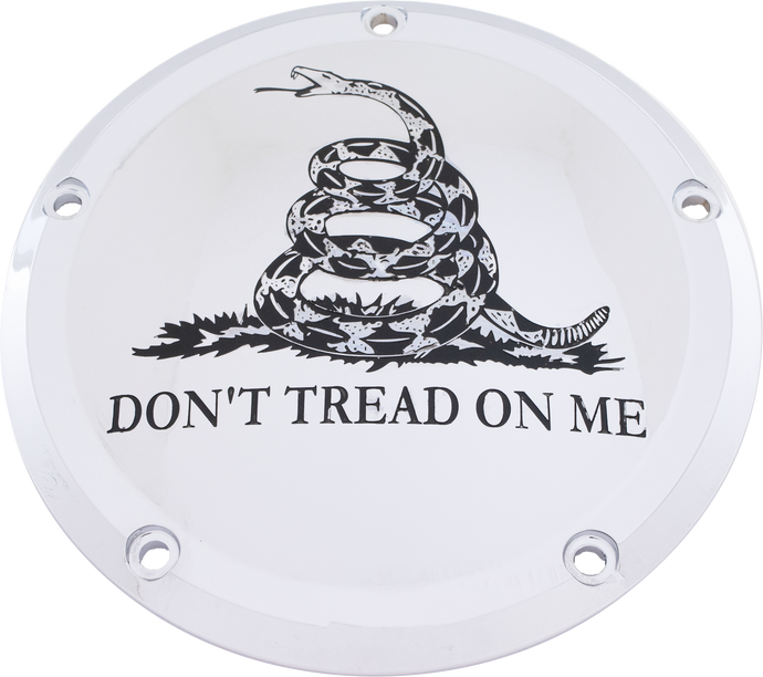 7   TC DERBY COVER DON'T TREAD CHROME PATR08-12 image 1