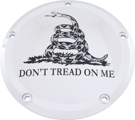 7   TC DERBY COVER DON'T TREAD CHROME PATR08-12 image 1
