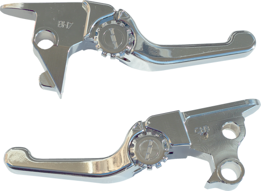 ANTHEM SHORTY LEVER SET CHROME 15-21 ST / CABLE CLTUCH 12-01656-20 image 1