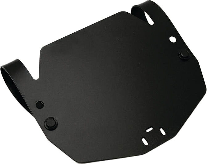 ROX S/M FRONT NUMBER PLATE BLK 1FNP-N/B image 1