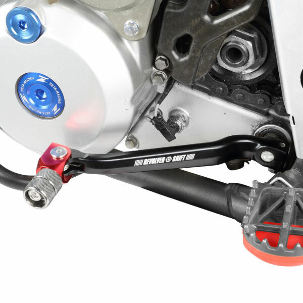 REVOLVER SHIFT LEVERS KAW KLX300 RED ZE90-3142 image 1