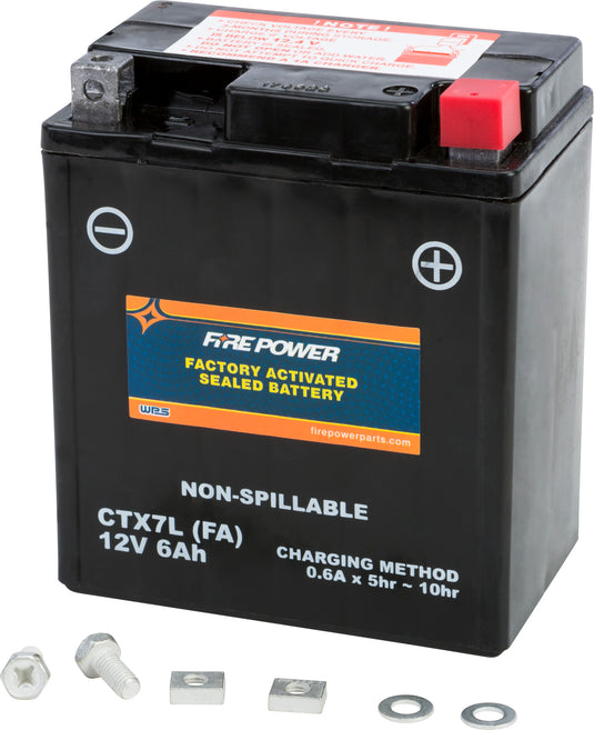 BATTERY CTX7L SEALED FACTORY ACTIVATED CTX7L-BS (FA) image 1