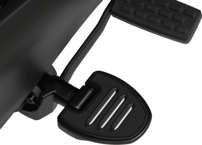 Load image into Gallery viewer, COMMANDER DRIVER FLOORBOARD MINI BLACK CAN 41-414BK image 1
