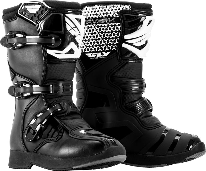 YOUTH MAVERIK BOOTS BLACK SZ 04 364-55104 image 1
