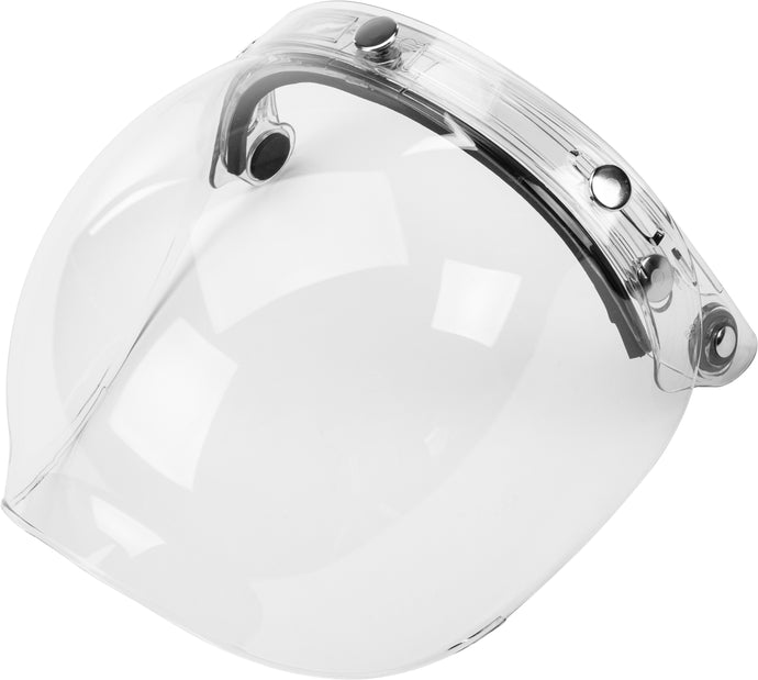 BUBBLE SHIELD 3-SNAP FLIP-UP CLEAR UNIVERSAL G002012 image 1