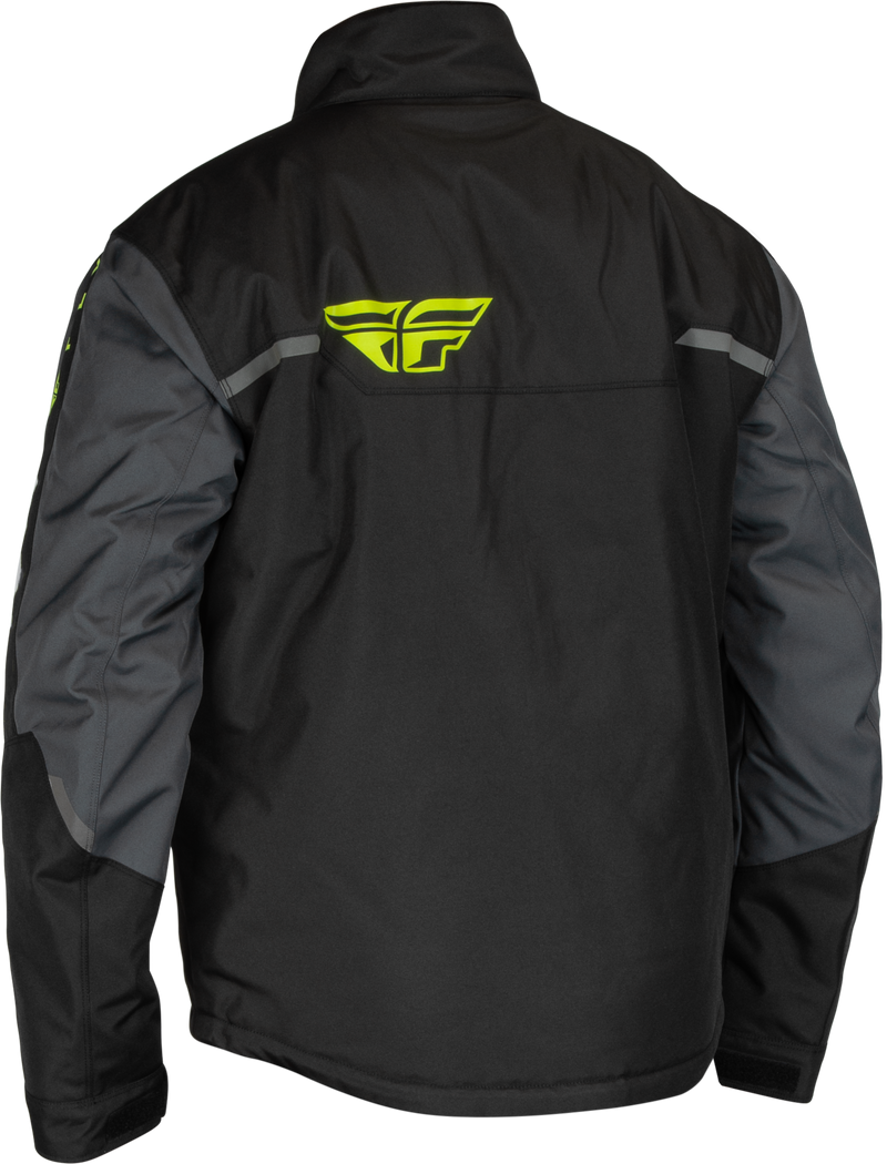 Load image into Gallery viewer, OUTPOST JACKET BLACK/GREY/HI-VIS SM 470-5503S image 2
