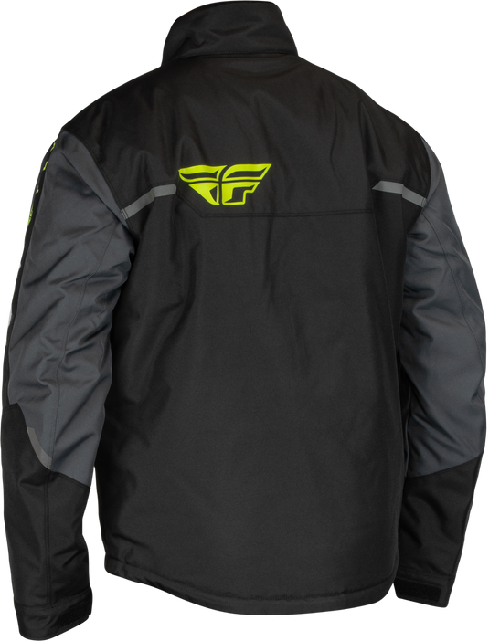 OUTPOST JACKET BLACK/GREY/HI-VIS MD 470-5503M image 2