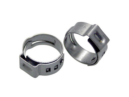 STEPLESS EAR CLAMP, 12 TO 14.5MM, PK 10