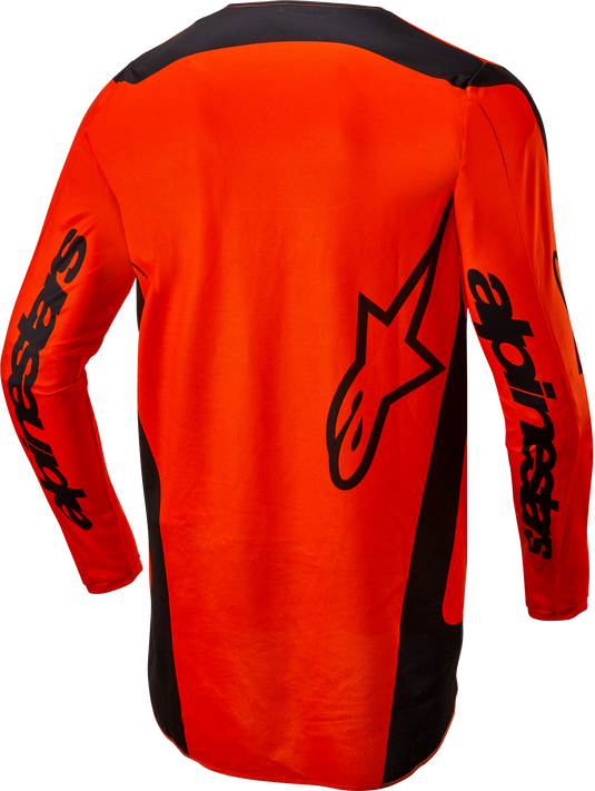FLUID LURV JERSEY HOT ORANGE/BLACK 2X 3762024-411-XXL image 2