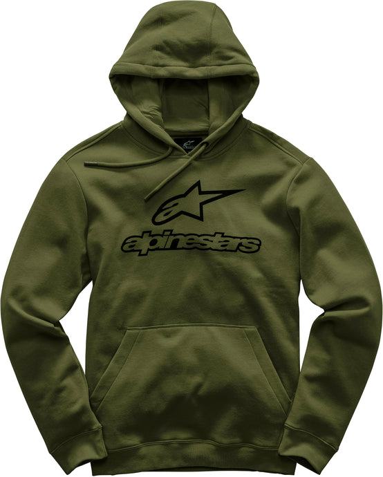 ALWAYS FLEECE HOODIE MILITARY LG 1017-52006-690-L image 1
