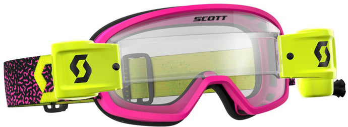 YOUTH BUZZ WFS GOGGLE PINK/YELLOW W/CLEAR LENS 262578-5721113 image 1