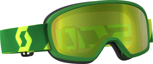 GOGGLE BUZZ PRO SNOW GREEN/YELLOW W/YELLOW LENS 262588-1412029 image 1