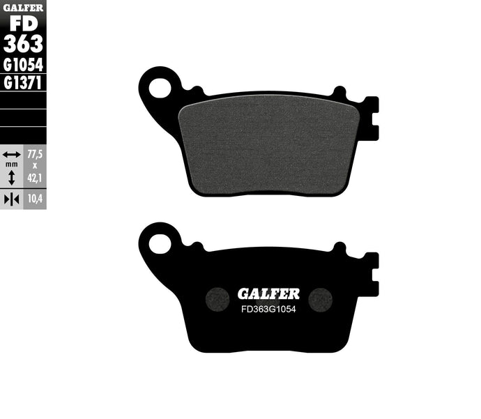 BRAKE PADS SEMI METALLIC FD363G1054 FD363G1054 image 1