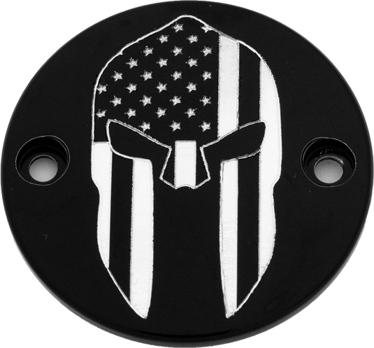M8 TIMER COVER SPARTAIN BLACK PATR20-63BG image 1