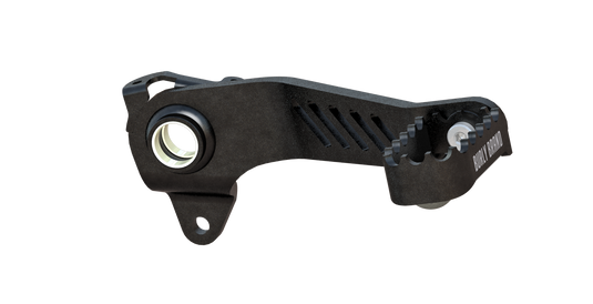 MX STYLE BRAKE LEVER BLACK B13-1202B image 1